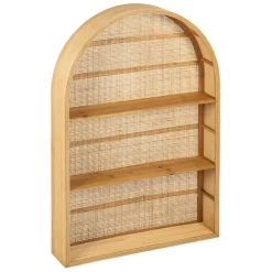 Fabrique de Styles Etagère murale 3 niveaux en rotin H91cm - Essencia* Étagères Murales