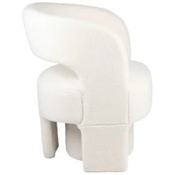 Fabrique de Styles Fauteuil avec tabouret bouclette - Organic* Fauteuils