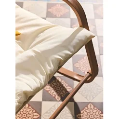 Fabrique de Styles Fauteuil de jardin à bascule beige - Miami*Enfant Chaises, Fauteuils|Jardin