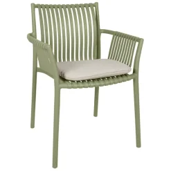 Fabrique de Styles Fauteuil d'extérieur avec coussin en tissu - Lumi*Enfant Chaises, Fauteuils|Jardin