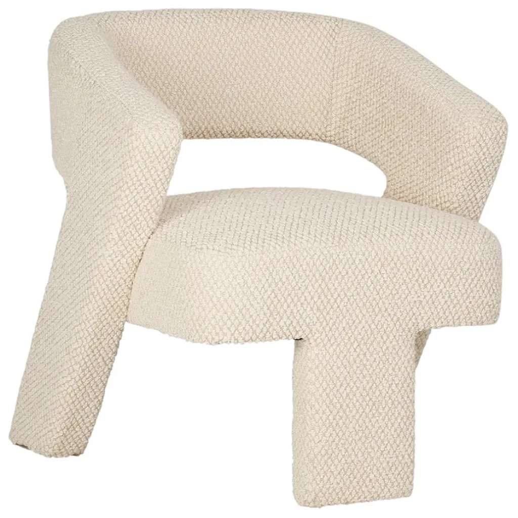 Fabrique de Styles Fauteuil en tissu bouclette - Klosen* Fauteuils