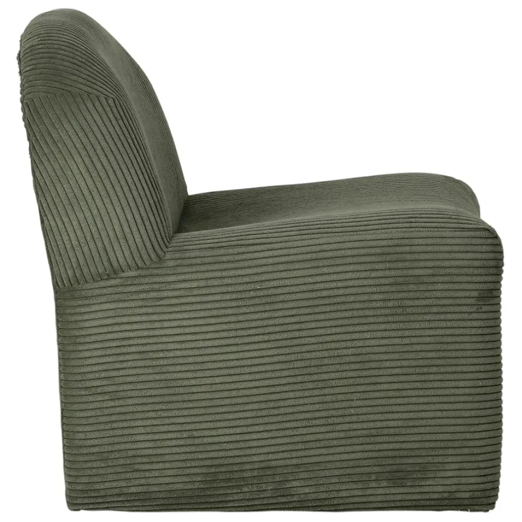 Fabrique de Styles Fauteuil en tissu côtelé - Minimal* Fauteuils