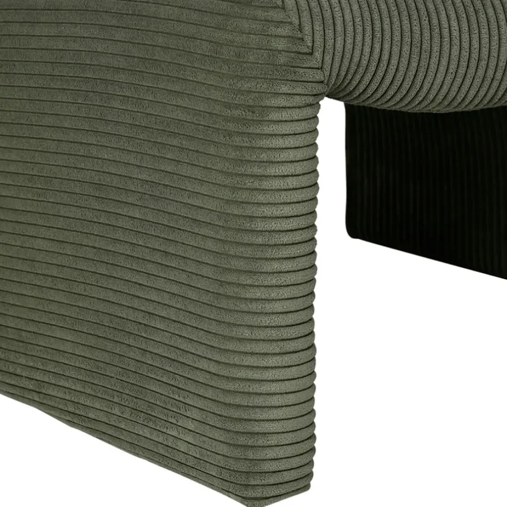 Fabrique de Styles Fauteuil en tissu côtelé - Minimal* Fauteuils