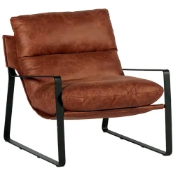 Fabrique de Styles Fauteuil en tissu imitation cuir - Torsten* Fauteuils