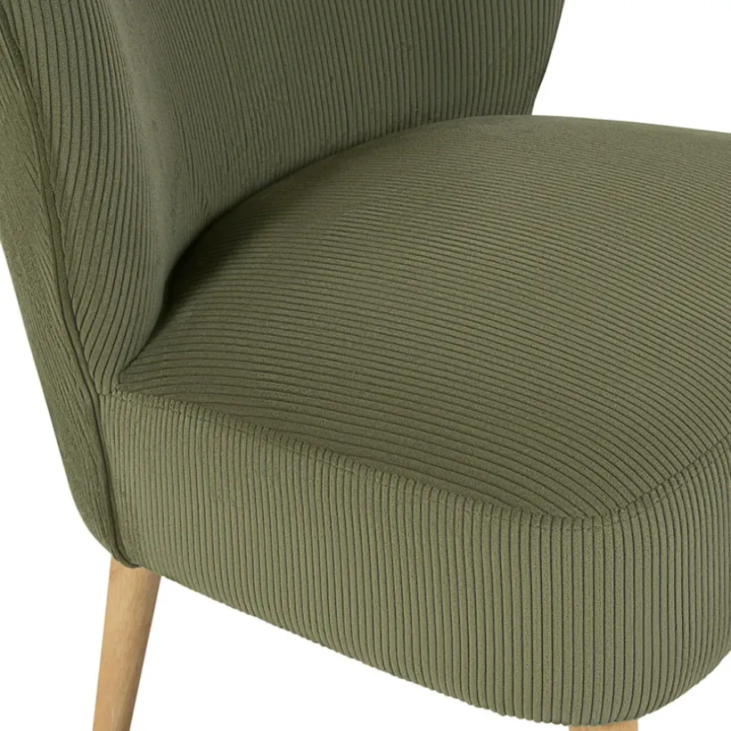 Fabrique de Styles Fauteuil en velours côtelé - Eleonor* Fauteuils