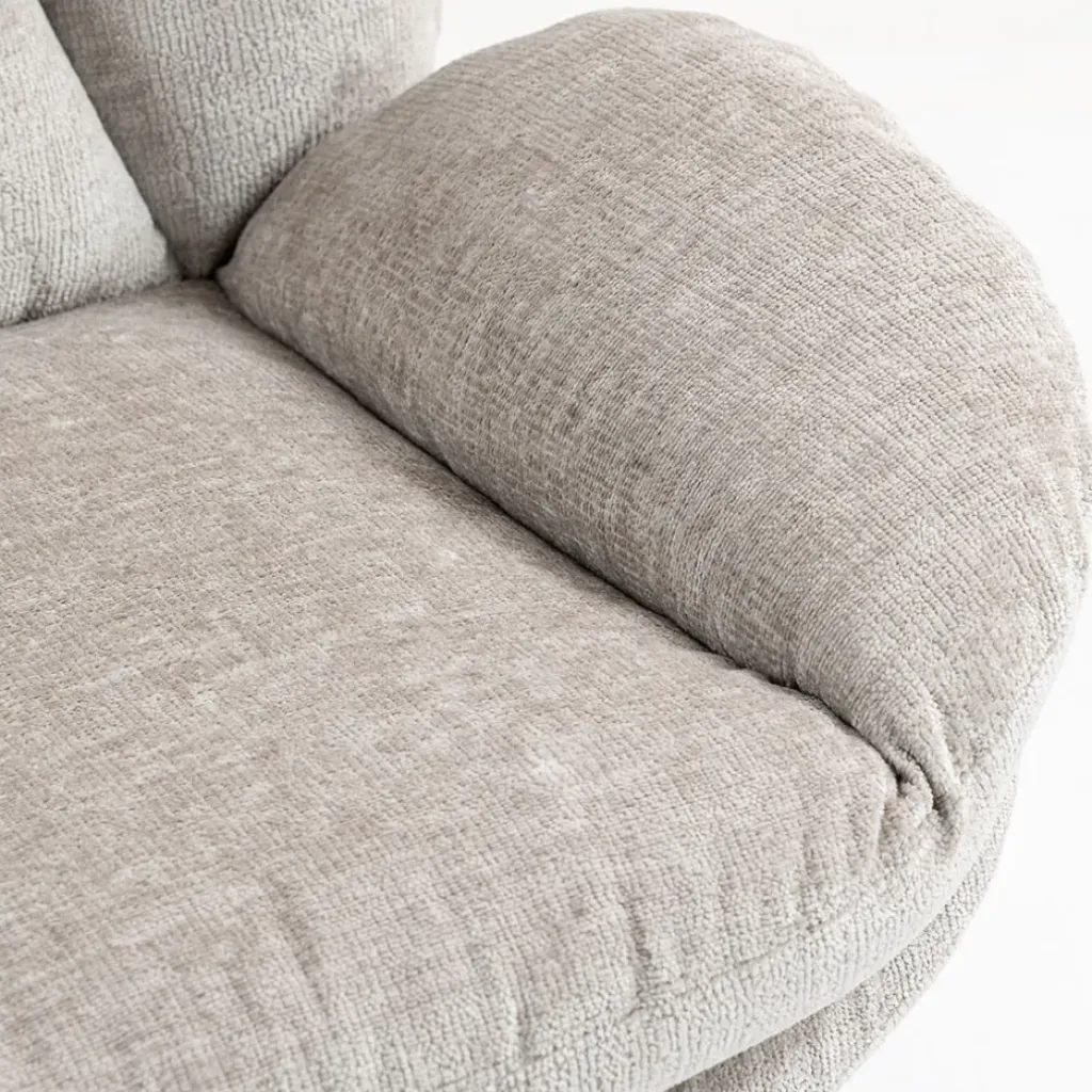 Fabrique de Styles Fauteuil pivotant en velours - Topi* Fauteuils