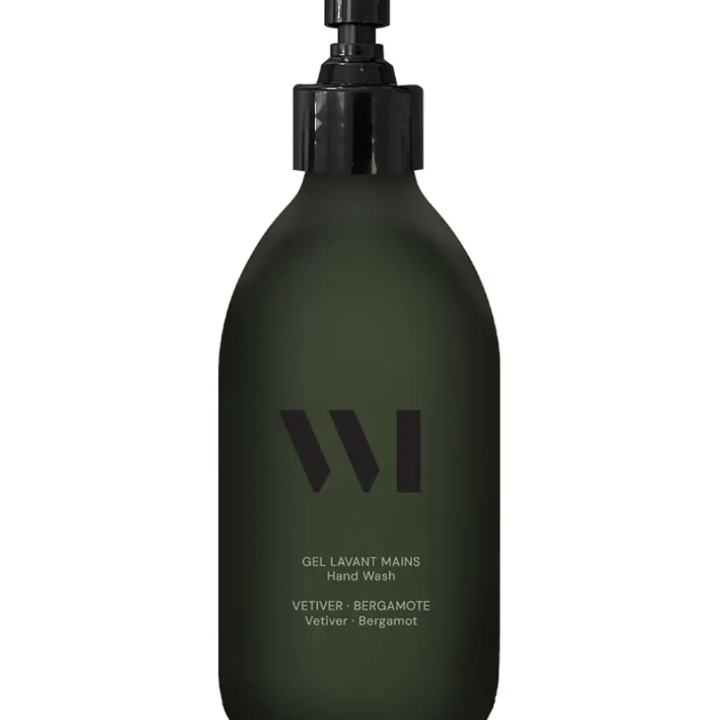 Fabrique de Styles Flacon en verre gel lavant mains vétiver - bergamote 290ml* Savon Liquide