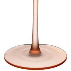 Fabrique de Styles Flute en cristallin vert et corail givré 22cl - Adria* Coupes Et Flutes