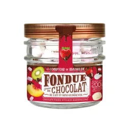 Fabrique de Styles Fondue de chocolat au lait et mini guimauves - Noel* Chocolats Et Confiseries