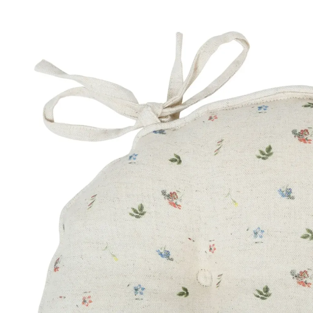 Fabrique de Styles Galette chaise ronde p'tite fleur d40cm en coton* Galettes De Chaise