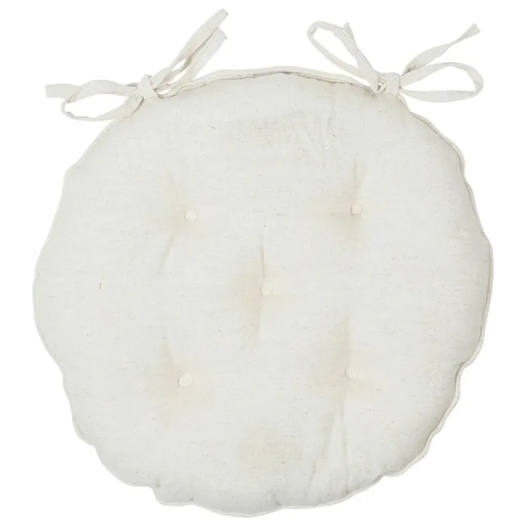 Fabrique de Styles Galette chaise ronde p'tite fleur d40cm en coton* Galettes De Chaise