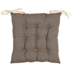 Fabrique de Styles Galette de chaise carré en coton 40x40cm - Campagne* Galettes De Chaise