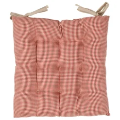 Fabrique de Styles Galette de chaise carrée en coton* Galettes De Chaise