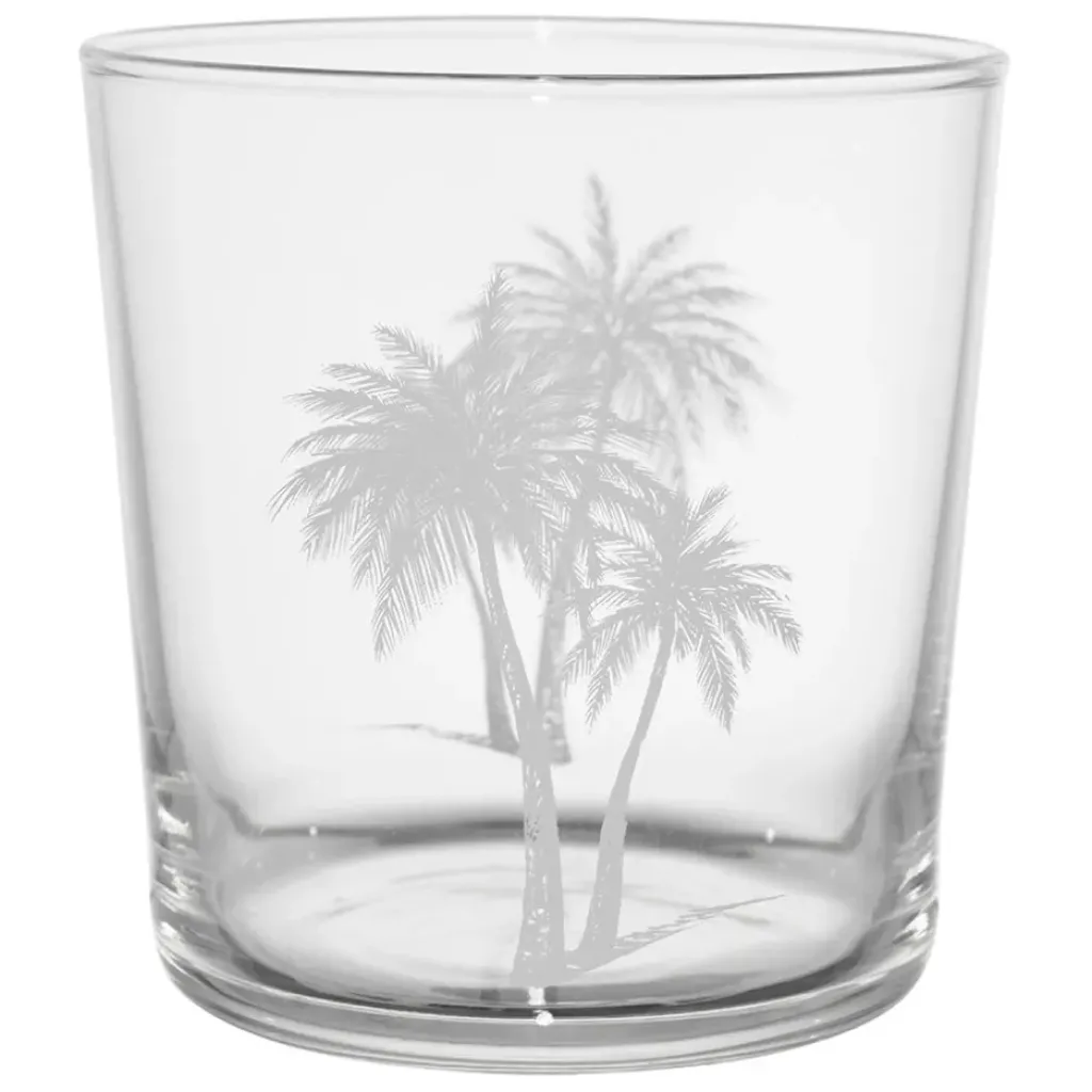 Fabrique de Styles Gobelet palmier en verre 36cl - Bodega* Verres À Eau Et Gobelets