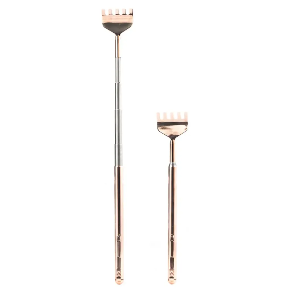 Fabrique de Styles Gratteur de dos telescopique cuivre* Relaxation Et Massage