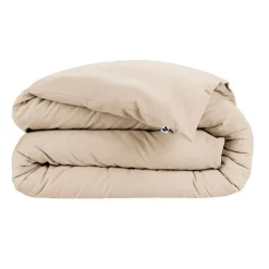 Fabrique de Styles Housse de couette en flanelle sable 260x240cm - Candice* Housses De Couette