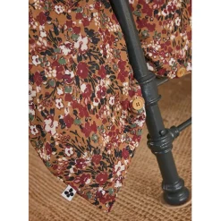 Fabrique de Styles Housse de couette en gaze de coton imprimée 140x200cm - Capucine* Housses De Couette