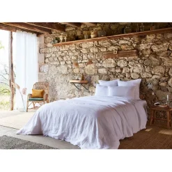 Fabrique de Styles Housse de couette en lin lavé 260x240cm - Soline* Housses De Couette