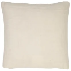 Fabrique de Styles Housse de coussin bonheur en gaze de coton écru 45x45cm* Coussins Et Housses