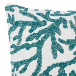 Fabrique de Styles Housse de coussin en coton corail 50x30cm - Estran* Coussins Et Housses