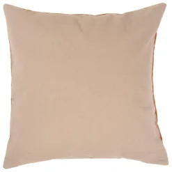 Fabrique de Styles Housse de coussin en velours coton rayé écru et 45x45cm - Klosen* Coussins Et Housses
