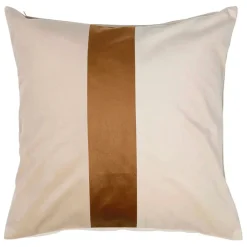 Fabrique de Styles Housse de coussin en velours camel et 45x45cm - Klosen* Coussins Et Housses