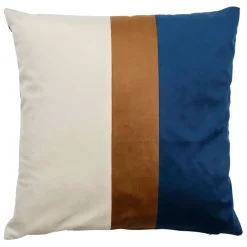 Fabrique de Styles Housse de coussin en velours et camel 45x45cm - Mocoa* Coussins Et Housses