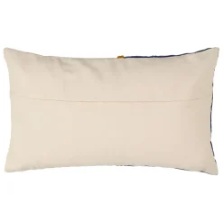 Fabrique de Styles Housse de coussin en velours coton et écru 50x30cm - Neo* Coussins Et Housses