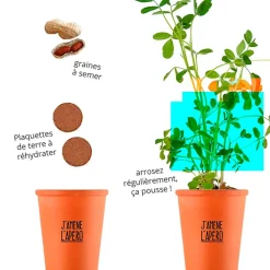 Fabrique de Styles Kit message j'amène l'apéro - cacahuètes* Prêt À Pousser