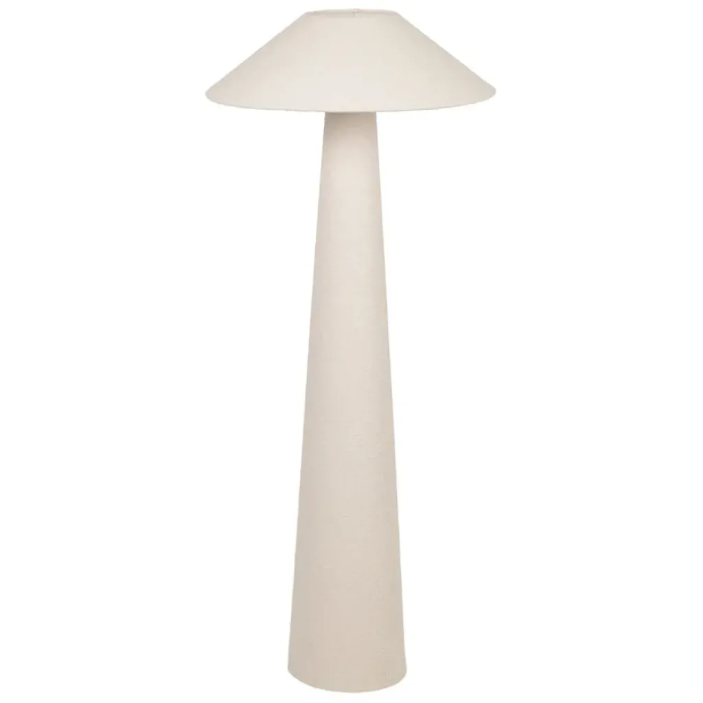 Fabrique de Styles Lampadaire en fer et coton h120cm - Calypsa* Lampadaires