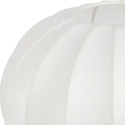 Fabrique de Styles Lampe en coton écru d31xh24cm - Aurore* Lampes À Poser