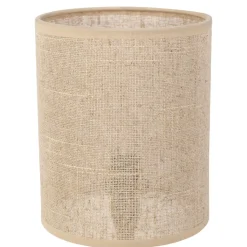 Fabrique de Styles Lampe en céramique écru et lin naturel - Jadea* Lampes À Poser