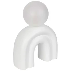 Fabrique de Styles Lampe en céramique et coton h32cm - Organic* Lampes À Poser