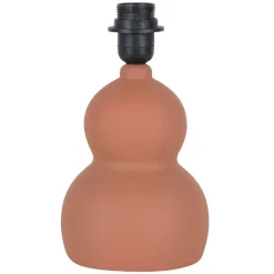 Fabrique de Styles Lampe en céramique et lin h38.5cm - Dryade* Lampes À Poser