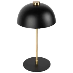 Fabrique de Styles Lampe en fer noir et doré h42cm - Ardecor* Lampes À Poser