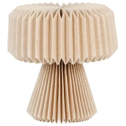 Fabrique de Styles Lampe en papier et coton recyclé d33xh33cm - Fontelo* Lampes À Poser