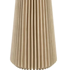 Fabrique de Styles Lampe en papier et lin h94cm - Fontelo* Lampes À Poser