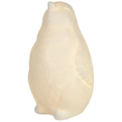 Fabrique de Styles Lampe en porcelaine h25.5cm - Pingouin* Lampes À Poser