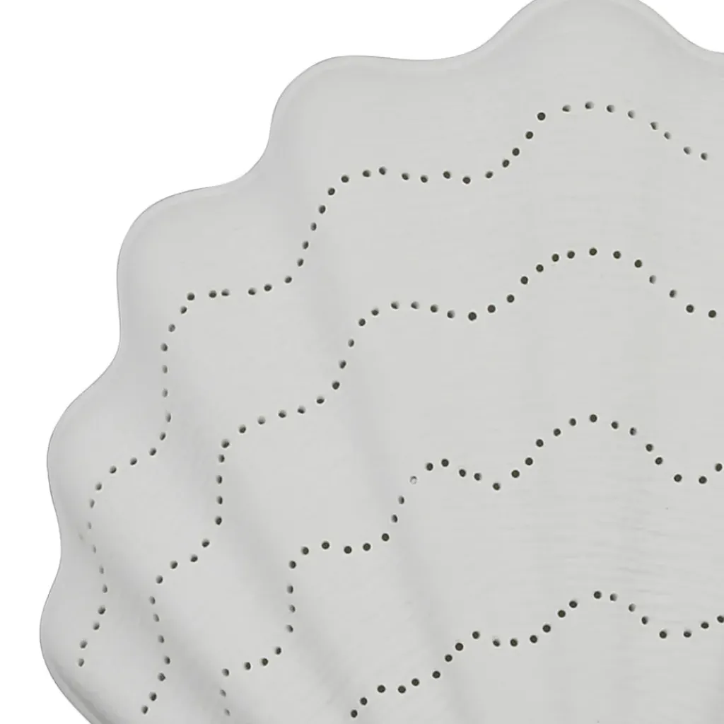 Fabrique de Styles Lampe en porcelaine h21.5cm - Coquillage* Lampes À Poser