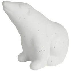 Fabrique de Styles Lampe en porcelaine h18.5cm - Ours Polaire* Lampes À Poser