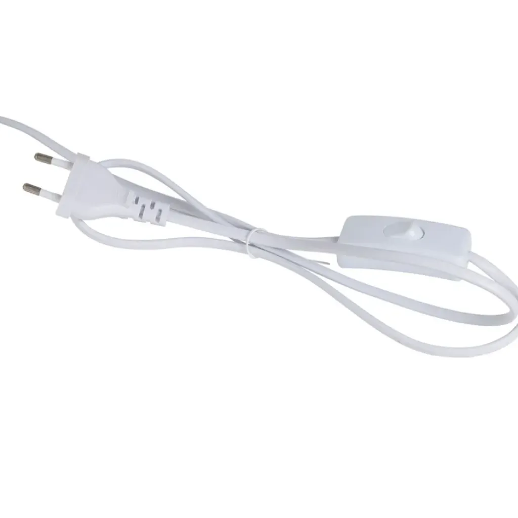 Fabrique de Styles Lampe en terre cuite et lin blanc h47cm - Tahra* Lampes À Poser