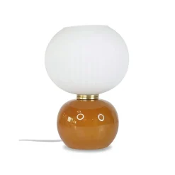 Fabrique de Styles Lampe en verre marron h28cm - Adonis* Lampes À Poser