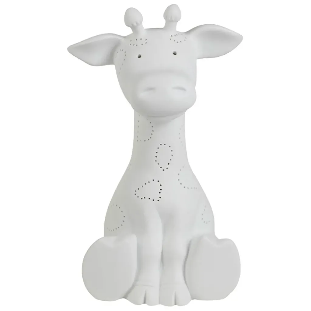 Fabrique de Styles Lampe led girafe en procelaine*Enfant Déco