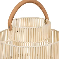 Fabrique de Styles Lanterne en fer et osier h75cm - Pasil* Photophores, Bougeoirs Et Lanternes