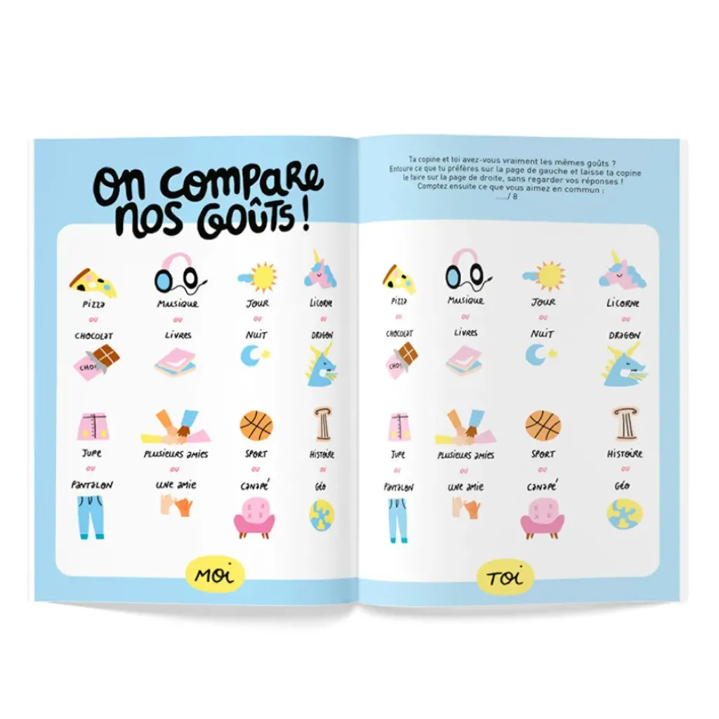 Fabrique de Styles Livre a remplir gang de filles*Enfant Jouets