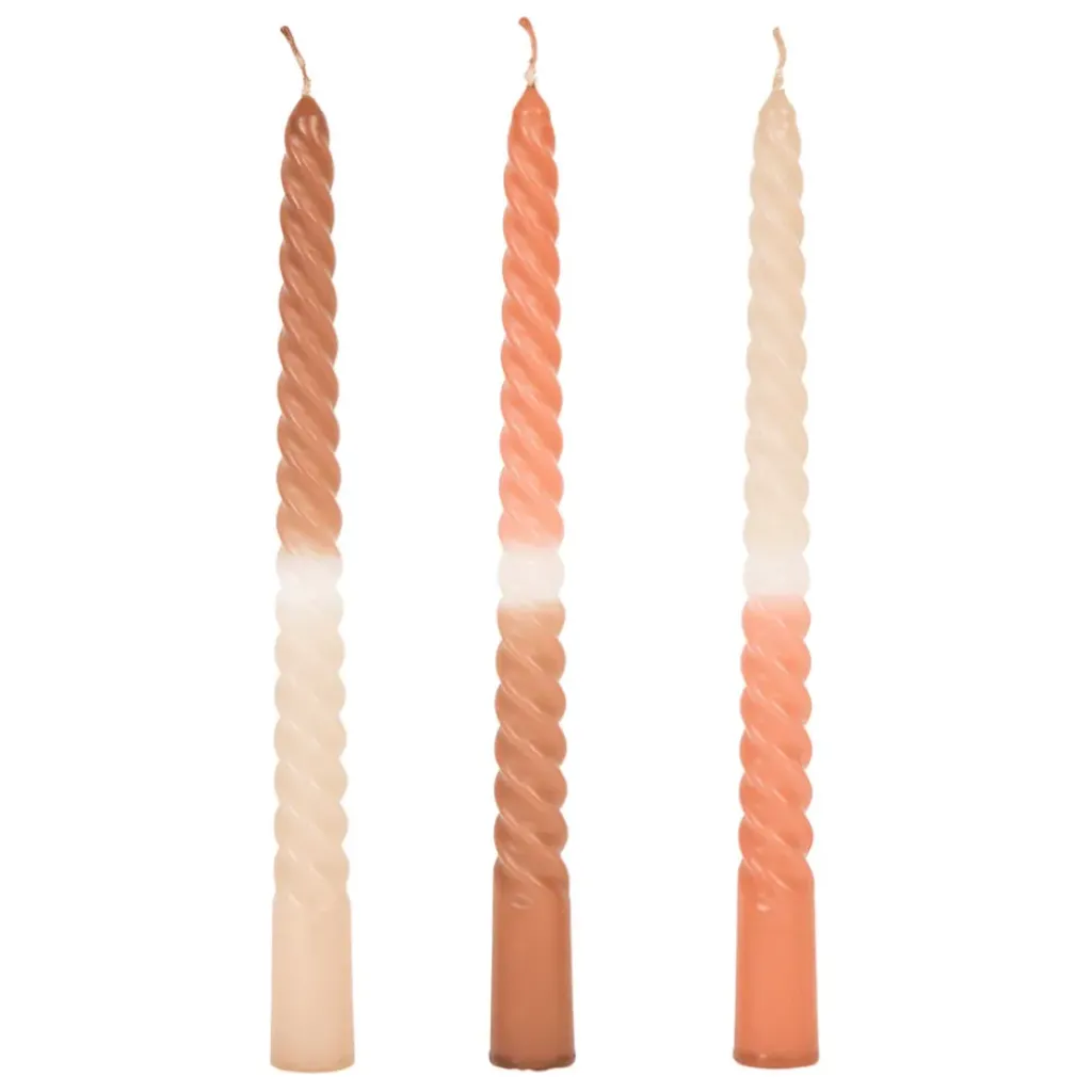 Fabrique de Styles Lot de 3 bougies en paraffine et verre 50g - Funny* Bougies Non Parfumées