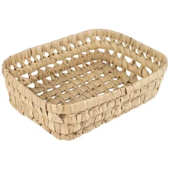 Fabrique de Styles Lot de 2 corbeilles en feuille de palmier 25x20xh10cm - Beezz* Paniers Et Corbeilles