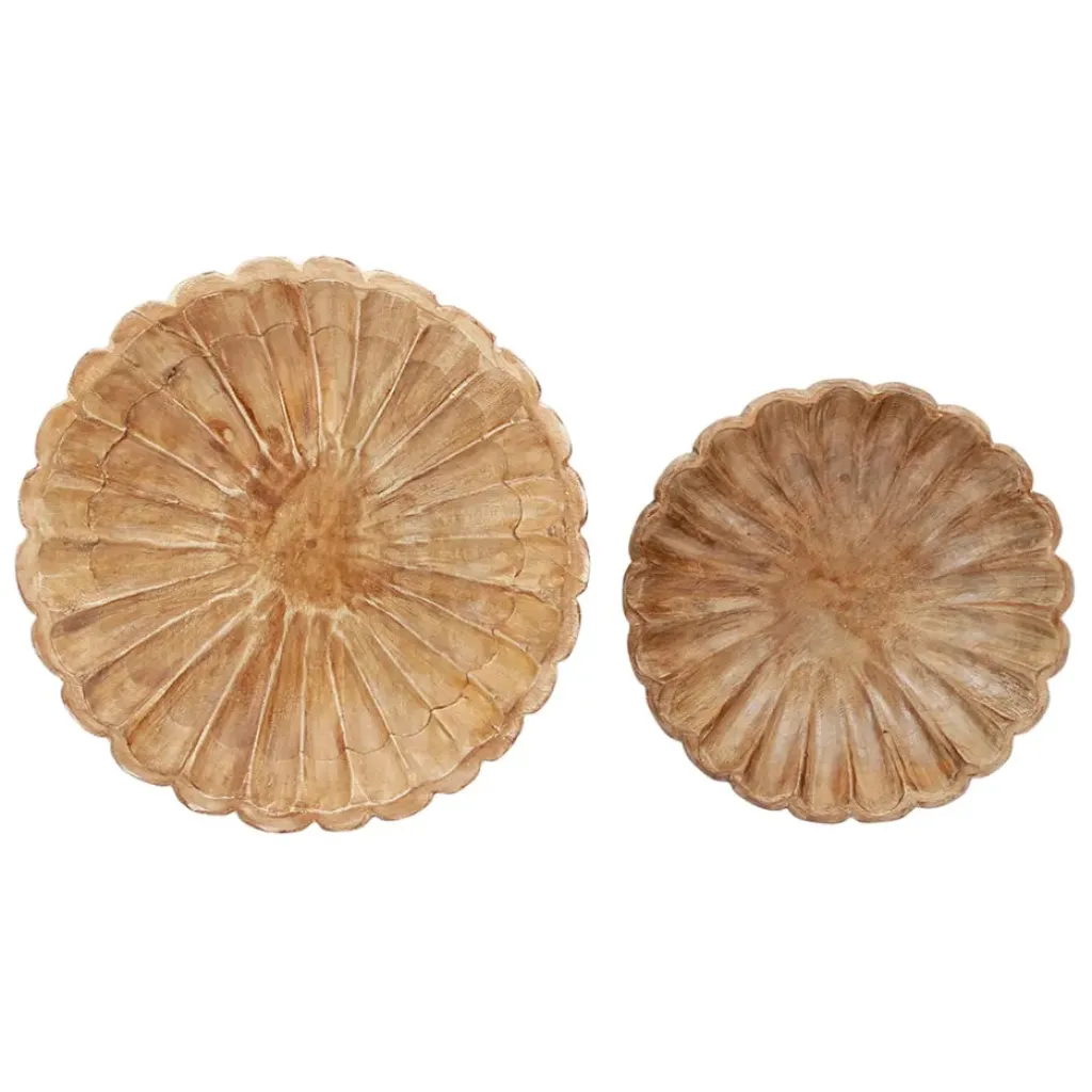 Fabrique de Styles Lot de 2 coupes en manguier - Grand Office* Petits Objets Déco