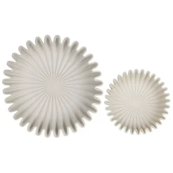 Fabrique de Styles Lot de 2 coupes en résine écru - Romancero* Petits Objets Déco