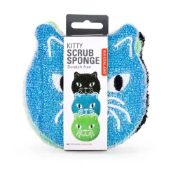Fabrique de Styles Lot de 3 eponges chat* Éponges Et Chiffons